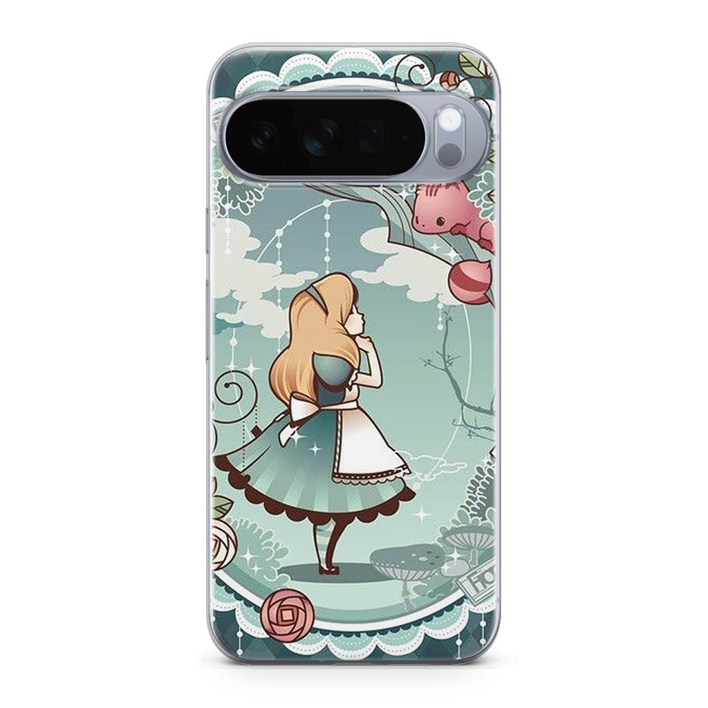 Alice And Cheshire Cat Poster Google Pixel 10 Pro / Pixel 10 Pro XL Case