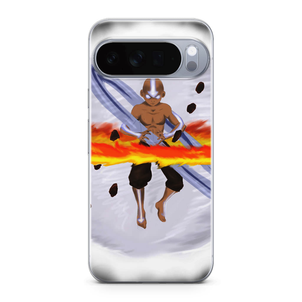 Avatar Aang Controls Four Elements Google Pixel 10 Pro / Pixel 10 Pro XL Case