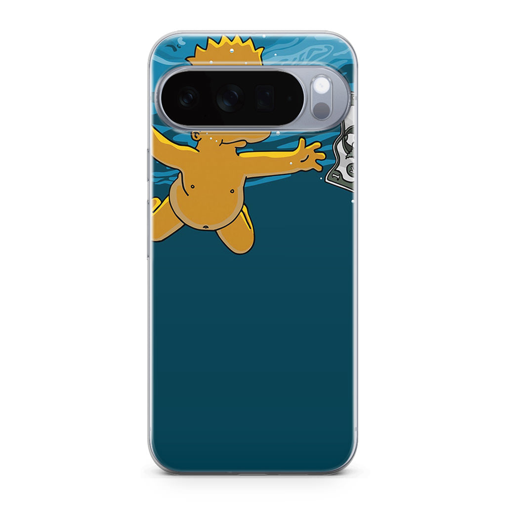 Bart Swimming For Money Google Pixel 10 Pro / Pixel 10 Pro XL Case