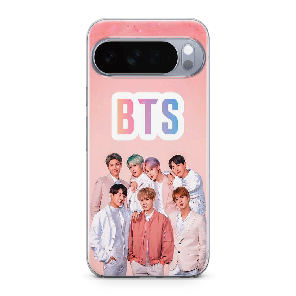 BTS Member in Pink Google Pixel 10 Pro / Pixel 10 Pro XL Case