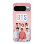 BTS Member in Pink Google Pixel 10 Pro / Pixel 10 Pro XL Case