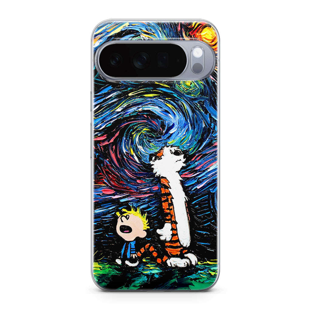 Calvin Art At Starry Night Google Pixel 10 Pro / Pixel 10 Pro XL Case