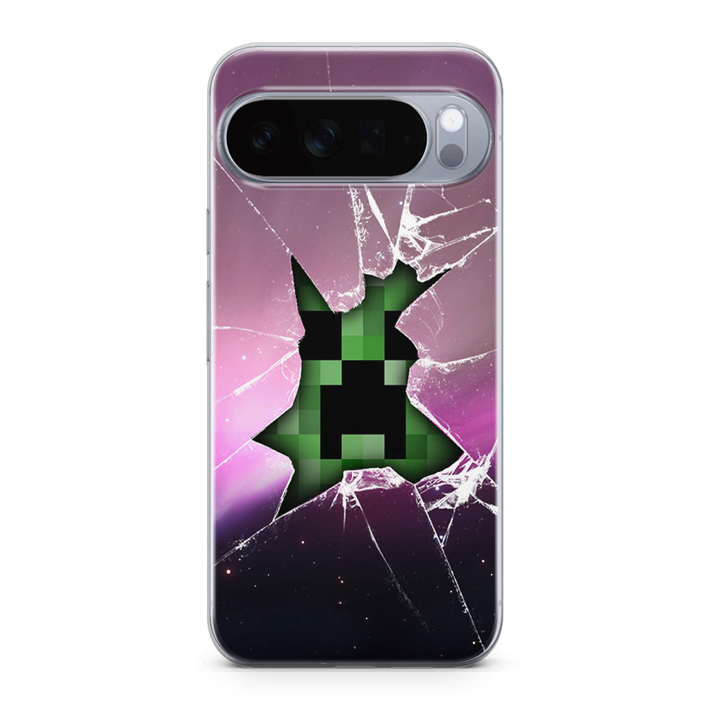 Creeper Glass Broken Violet Google Pixel 10 Pro / Pixel 10 Pro XL Case