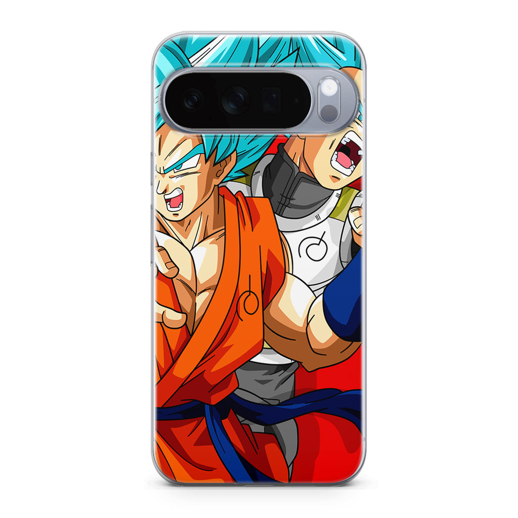Dragon Ball Super SSGSS Goku And Vegeta Google Pixel 10 Pro / Pixel 10 Pro XL Case