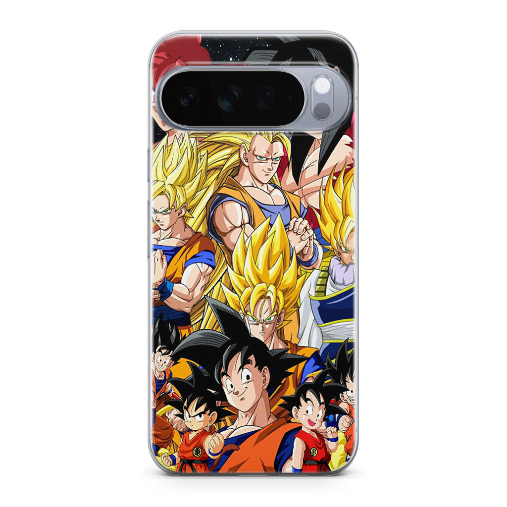 Dragon Ball Z Son Goku Transformation Google Pixel 10 Pro / Pixel 10 Pro XL Case