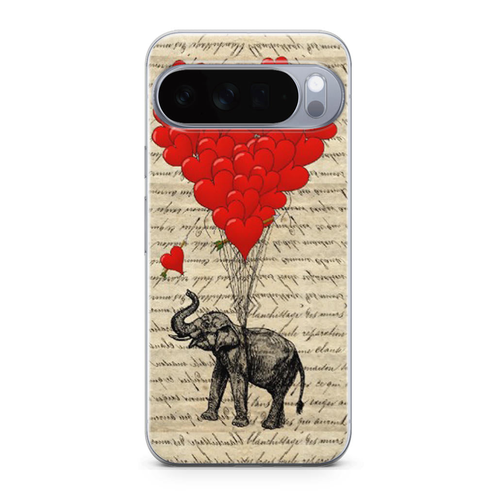 Elephant And Heart Google Pixel 10 Pro / Pixel 10 Pro XL Case
