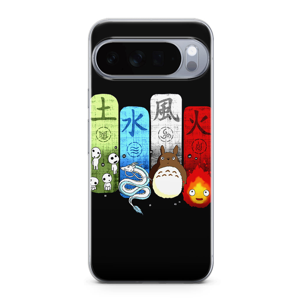 Ghibli Elemental Charms Google Pixel 10 Pro / Pixel 10 Pro XL Case