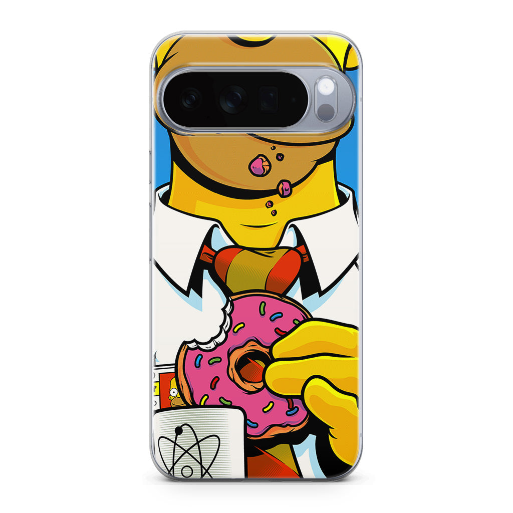 Homer Eats Donut Google Pixel 10 Pro / Pixel 10 Pro XL Case