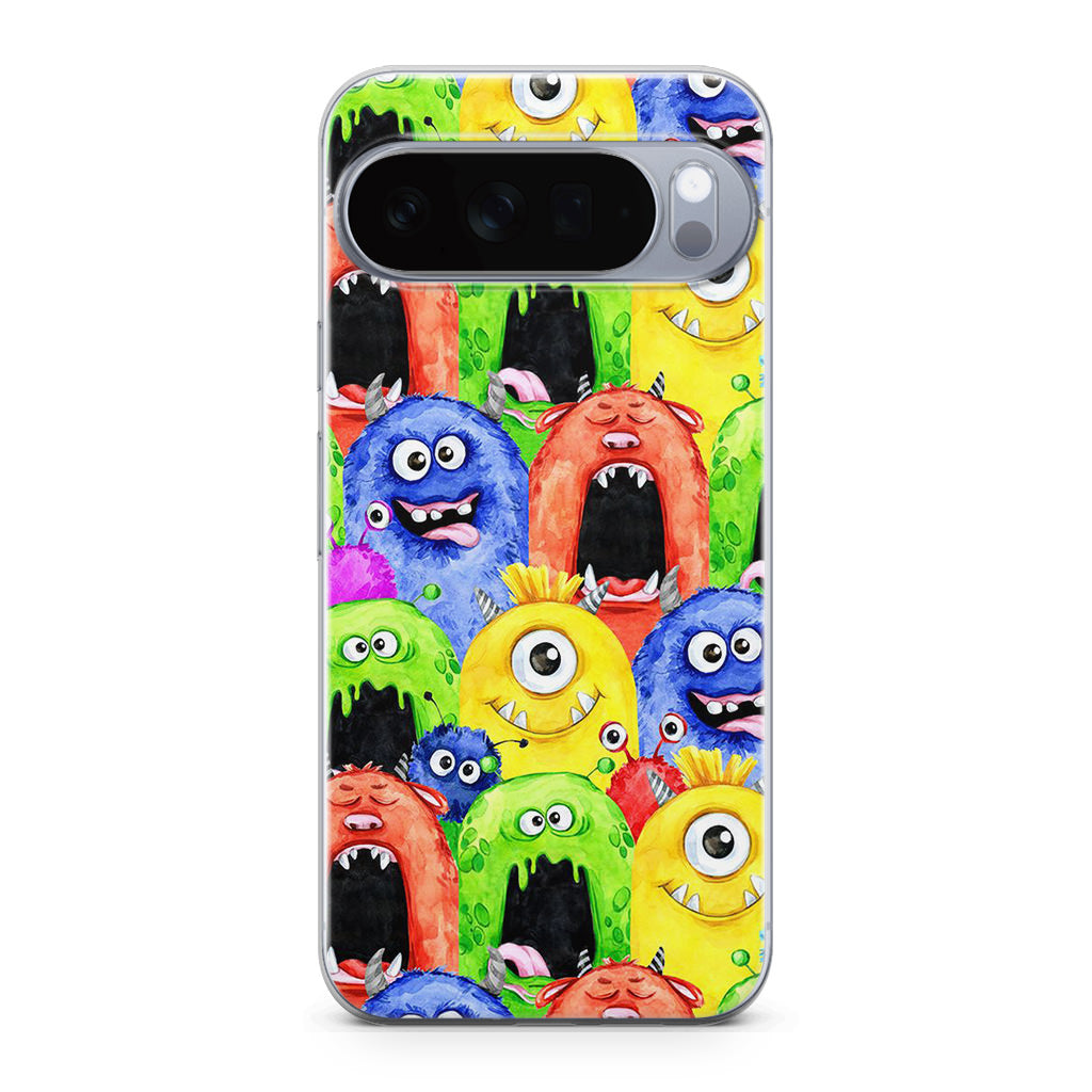 Monster Watercolor Art Google Pixel 10 Pro / Pixel 10 Pro XL Case