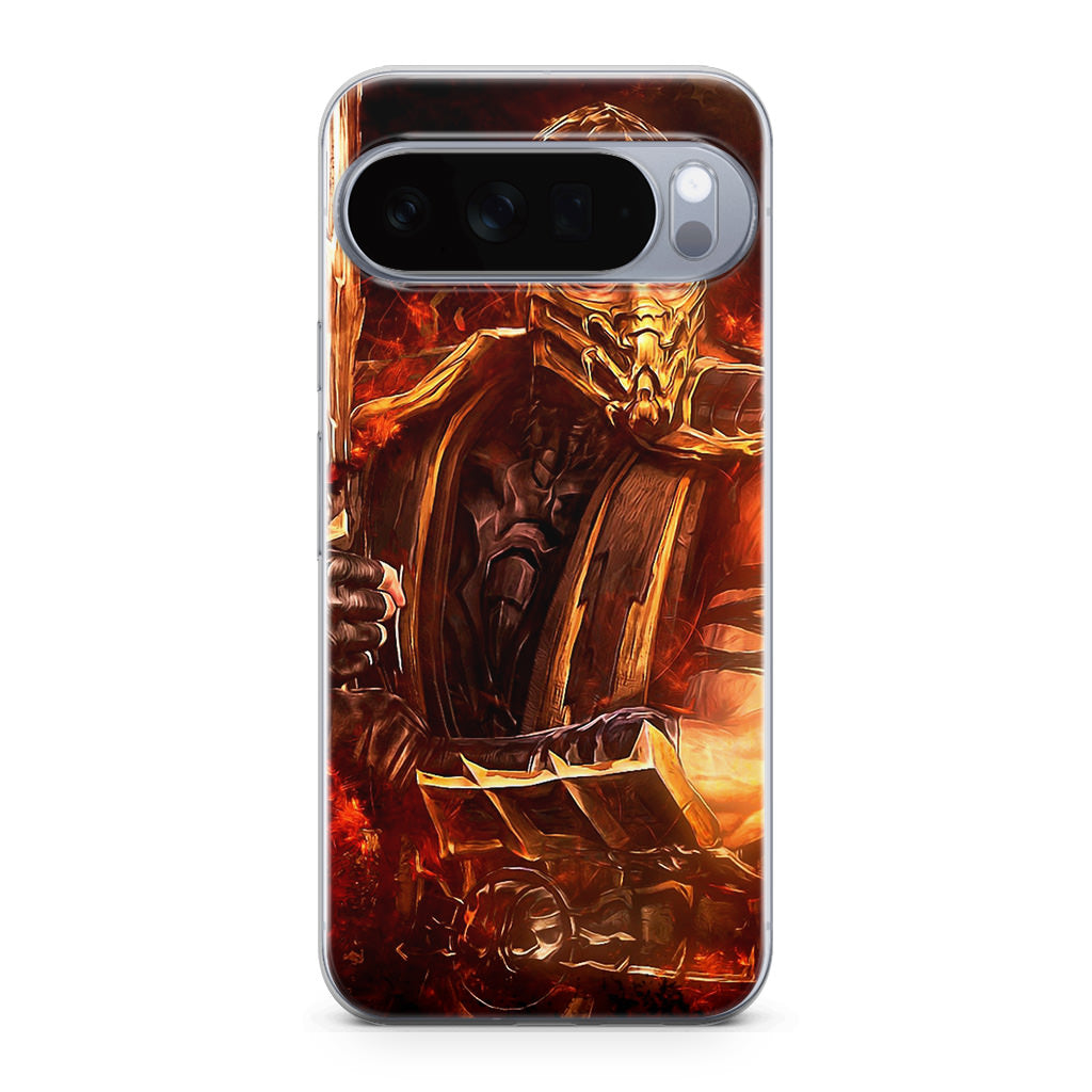 Mortal Kombat Scorpion Google Pixel 10 Pro / Pixel 10 Pro XL Case
