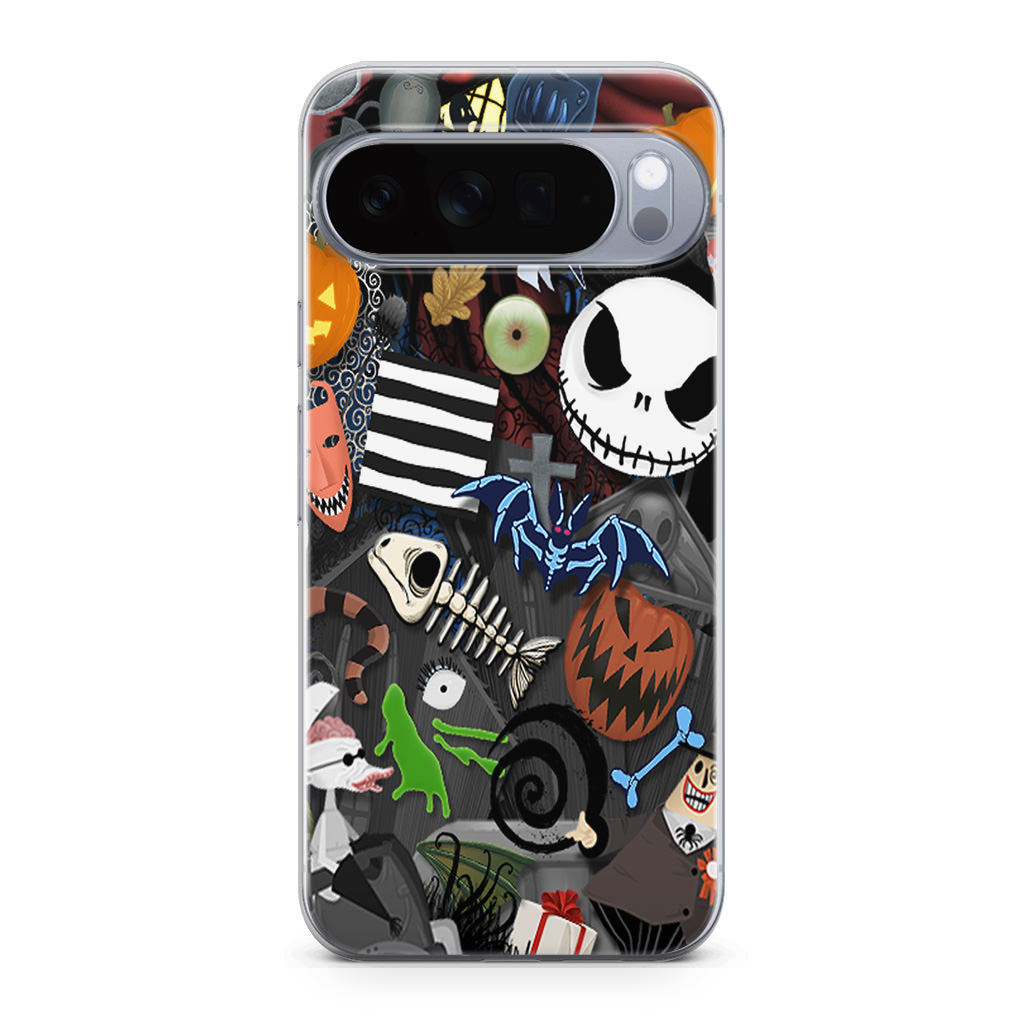 Nightmare Before Chrismast Collage Google Pixel 10 Pro / Pixel 10 Pro XL Case
