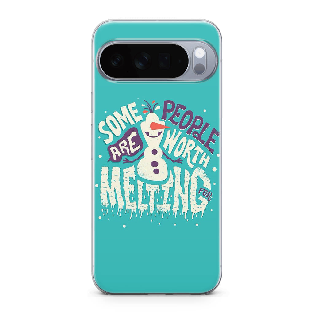 Olaf Frozen Is Melting Google Pixel 10 Pro / Pixel 10 Pro XL Case
