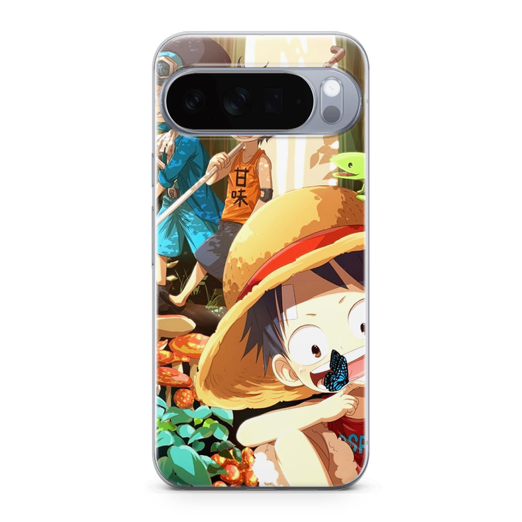 One Piece Little Sabo Ace Luffy Cute Google Pixel 10 Pro / Pixel 10 Pro XL Case