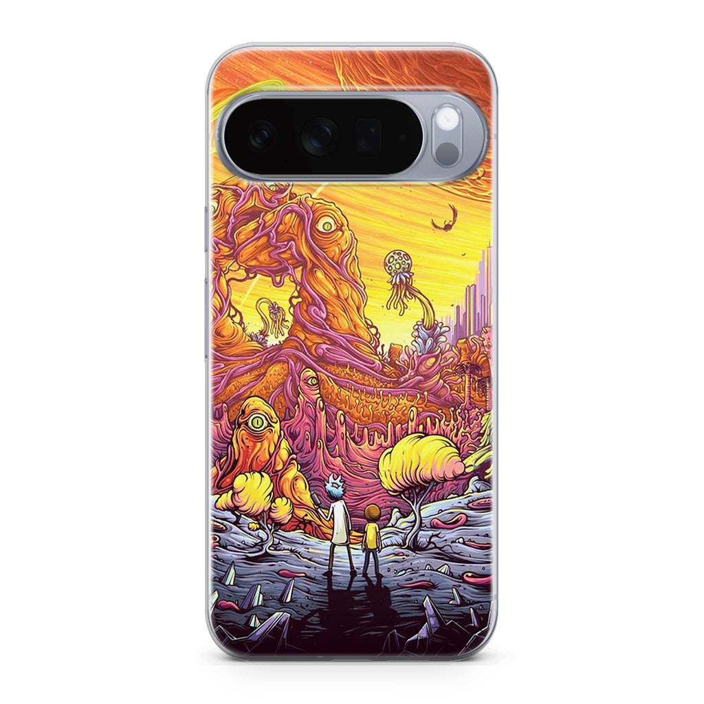 Rick And Morty Alien Planet Google Pixel 10 Pro / Pixel 10 Pro XL Case