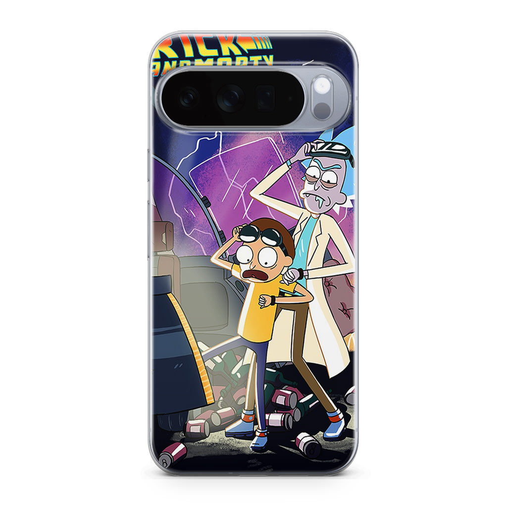Rick And Morty Back To The Future Google Pixel 10 Pro / Pixel 10 Pro XL Case
