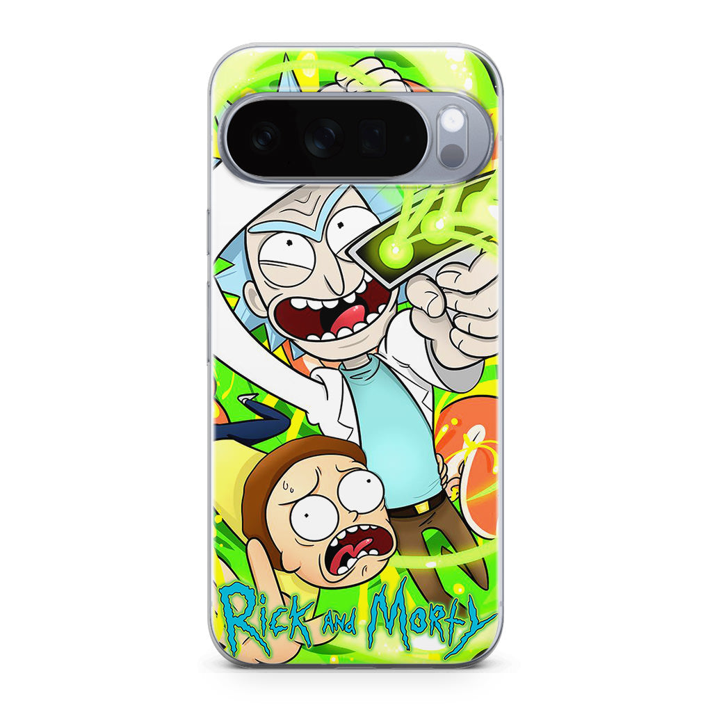 Rick And Morty Shoot Portal Gun Google Pixel 10 Pro / Pixel 10 Pro XL Case