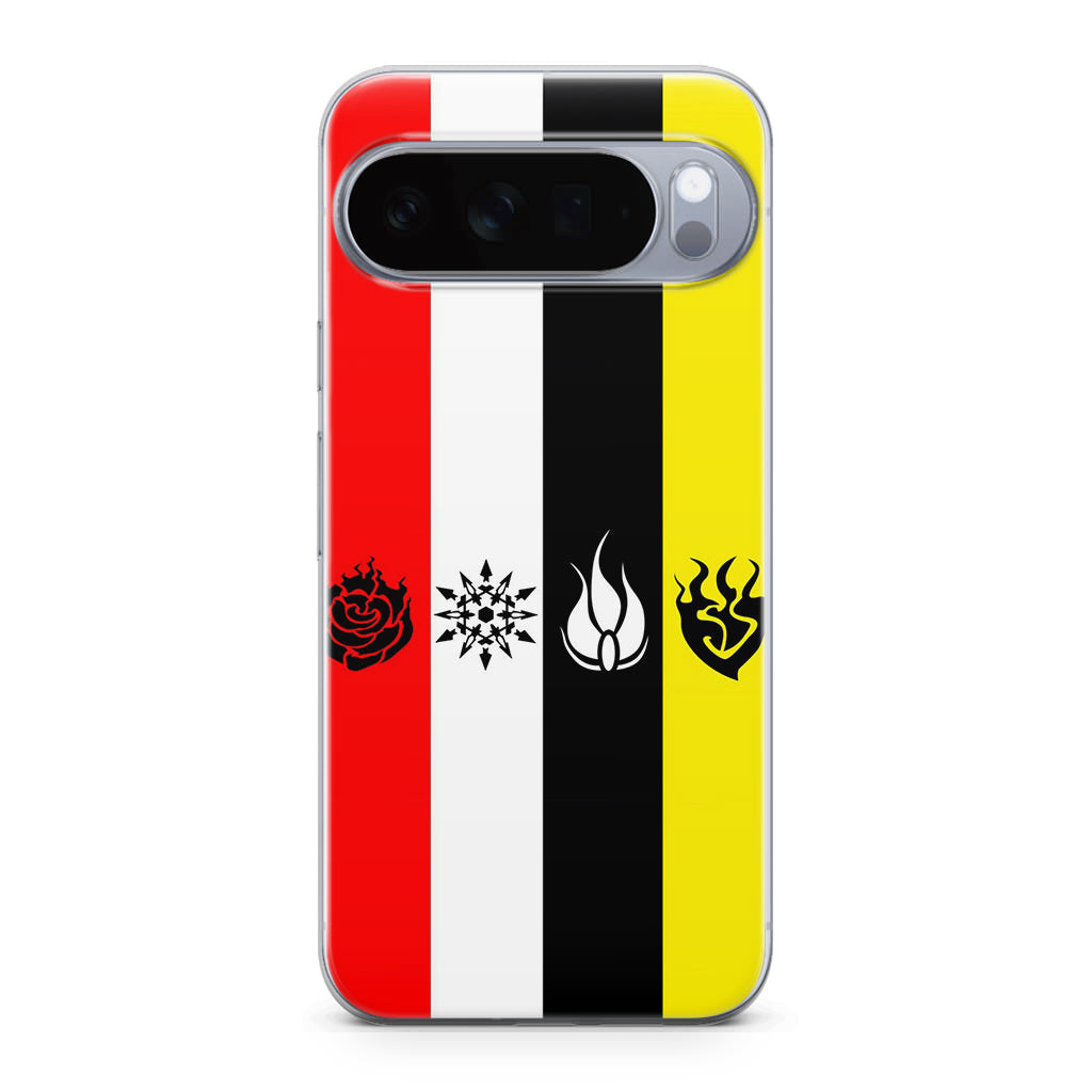 RWBY All Symbols Google Pixel 10 Pro / Pixel 10 Pro XL Case
