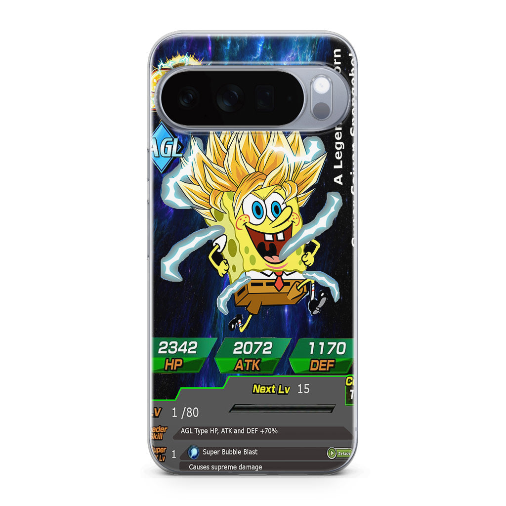 Super Saiyan Spongebob Card Google Pixel 10 Pro / Pixel 10 Pro XL Case