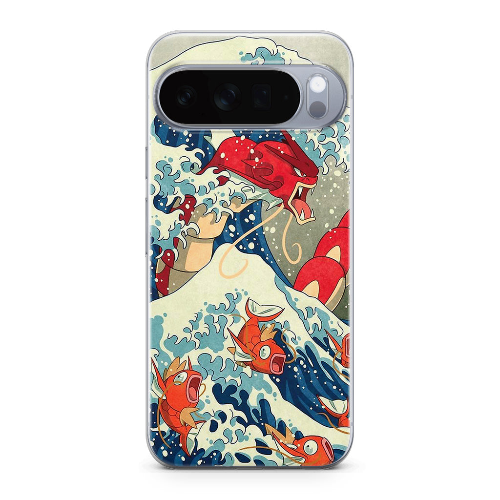 The Great Wave Of Gyarados Google Pixel 10 Pro / Pixel 10 Pro XL Case