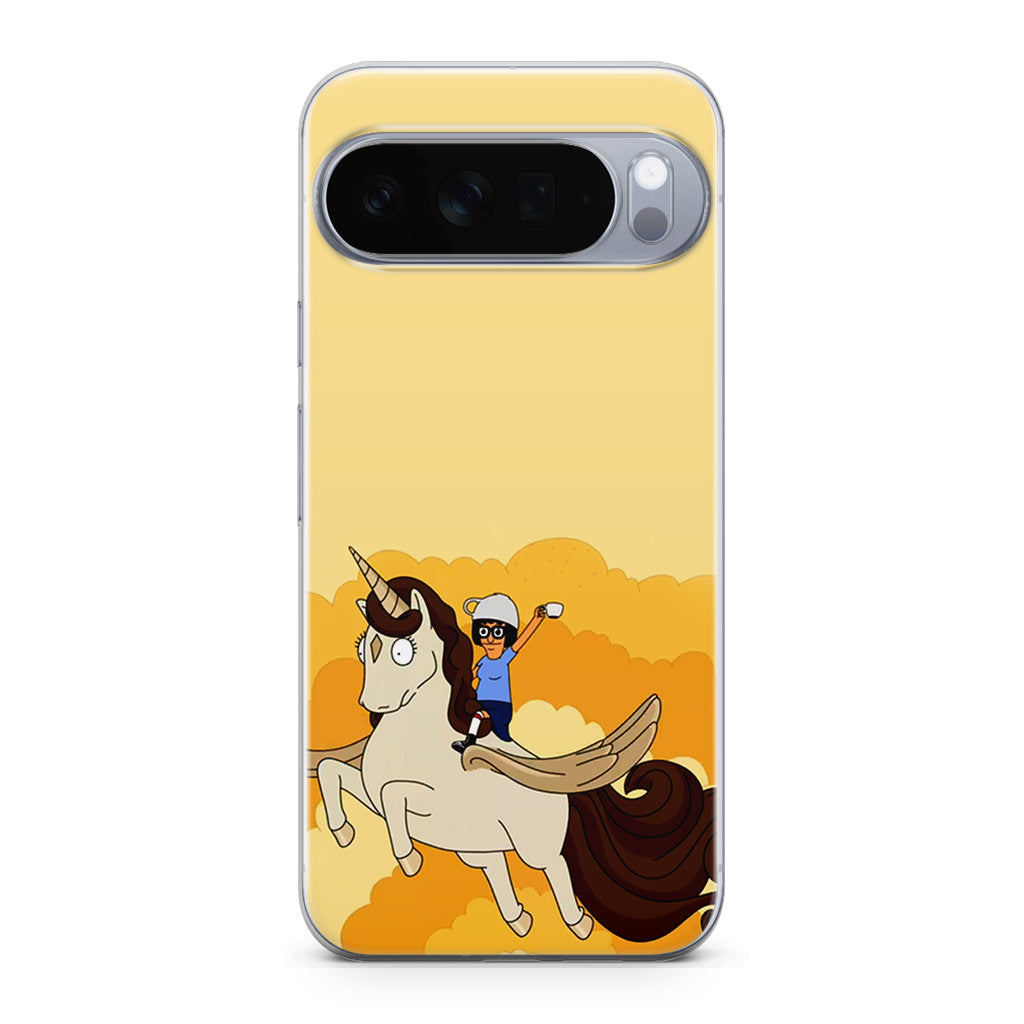 Tina Belcher And Unicorn Google Pixel 10 Pro / Pixel 10 Pro XL Case