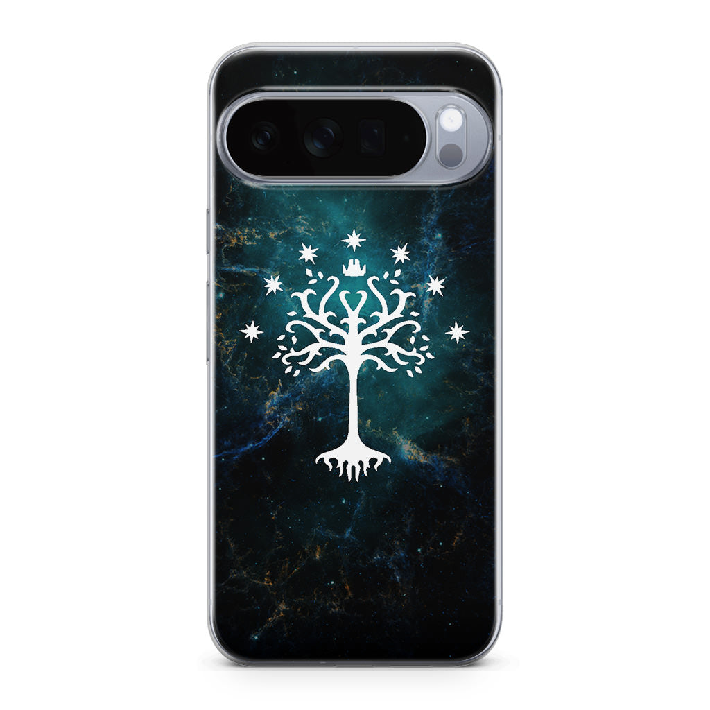 White Tree Of Gondor In Space Nebula Google Pixel 10 Pro / Pixel 10 Pro XL Case
