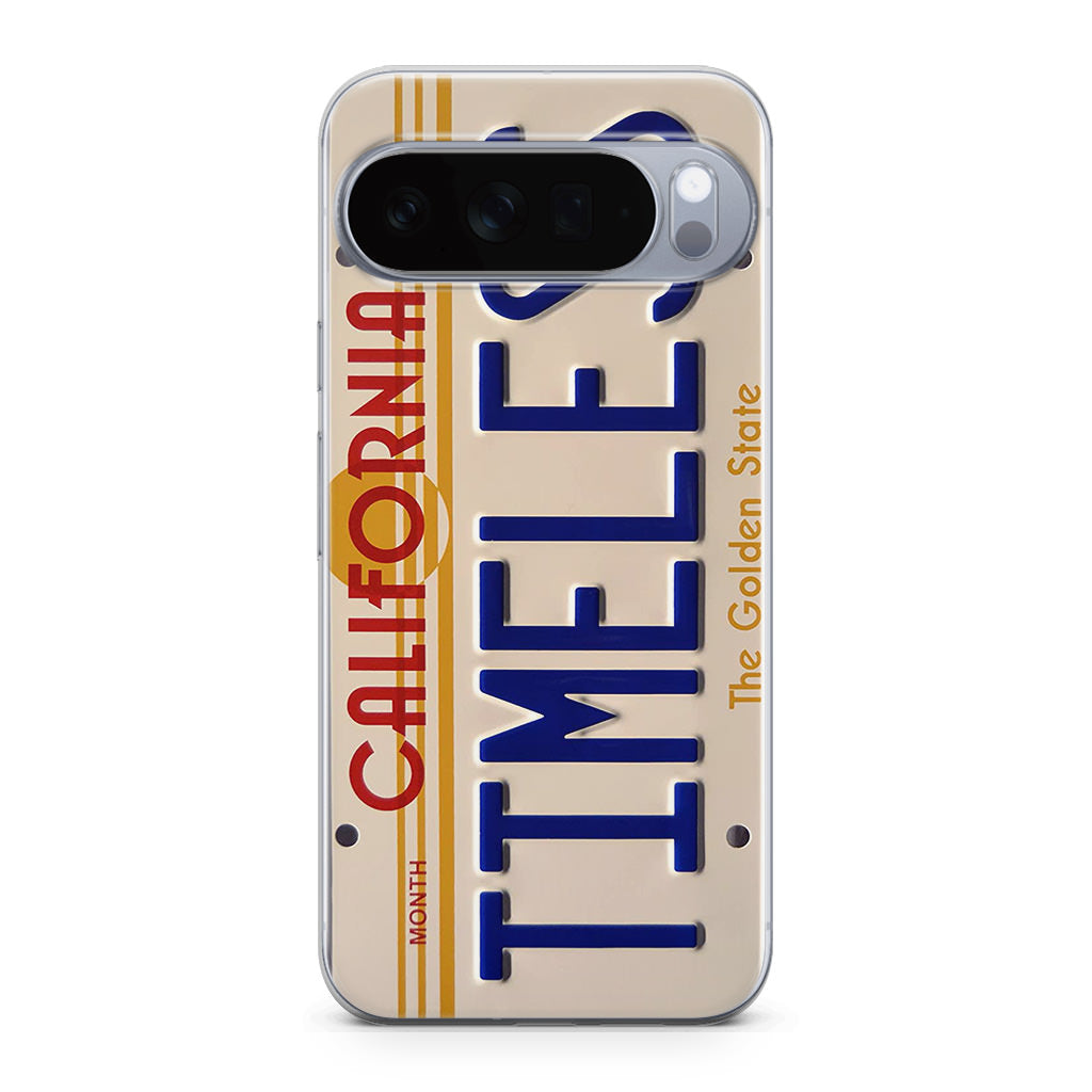 Back to the Future License Plate Timeless Google Pixel 10 Pro / Pixel 10 Pro XL Case