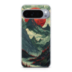 Crimson Moon Over Silent Peaks Google Pixel 10 Pro / Pixel 10 Pro XL Case