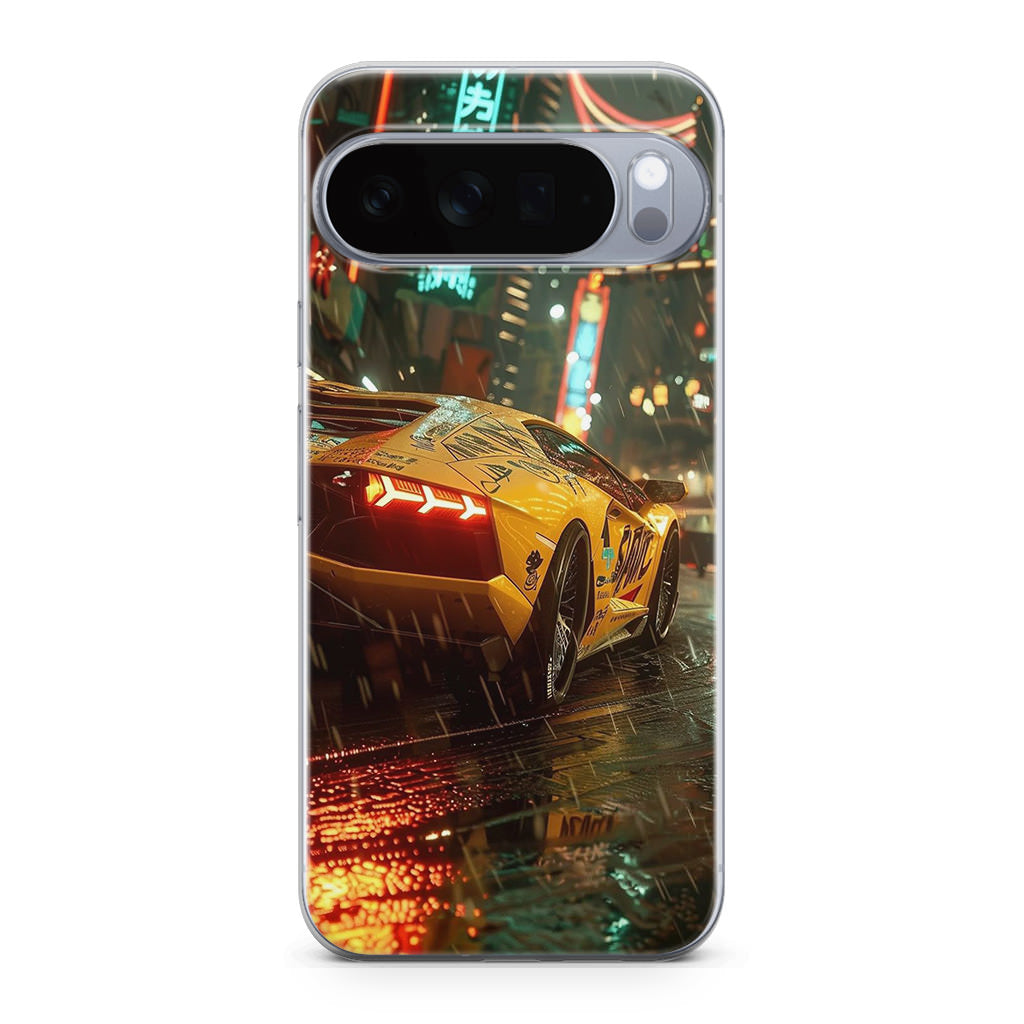 Night Drift Thunder Neon Streets Google Pixel 10 Pro / Pixel 10 Pro XL Case