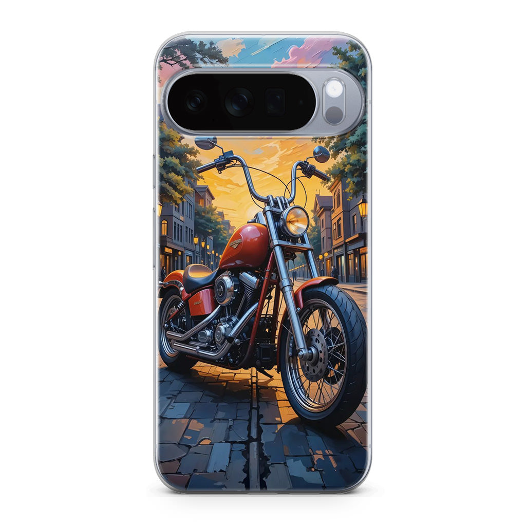 Sunset Thunder Ride Into the Glow Google Pixel 10 Pro / Pixel 10 Pro XL Case