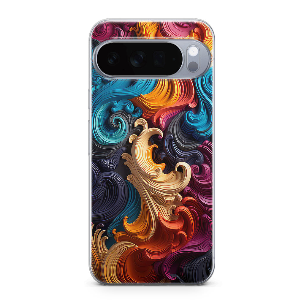 The Dance of Abstract Waves Google Pixel 10 Pro / Pixel 10 Pro XL Case