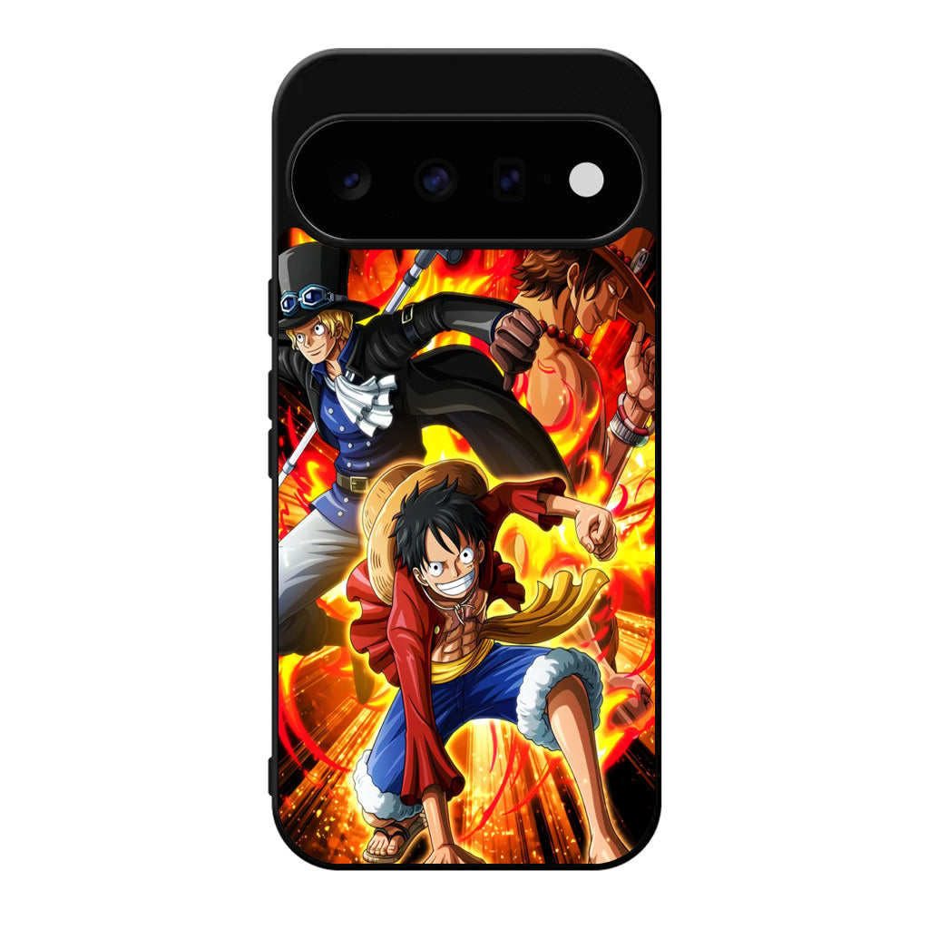 Ace Sabo Luffy Brotherhood Google Pixel 11 Case