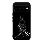 Roronoa Zoro Outlines Google Pixel 11 Case