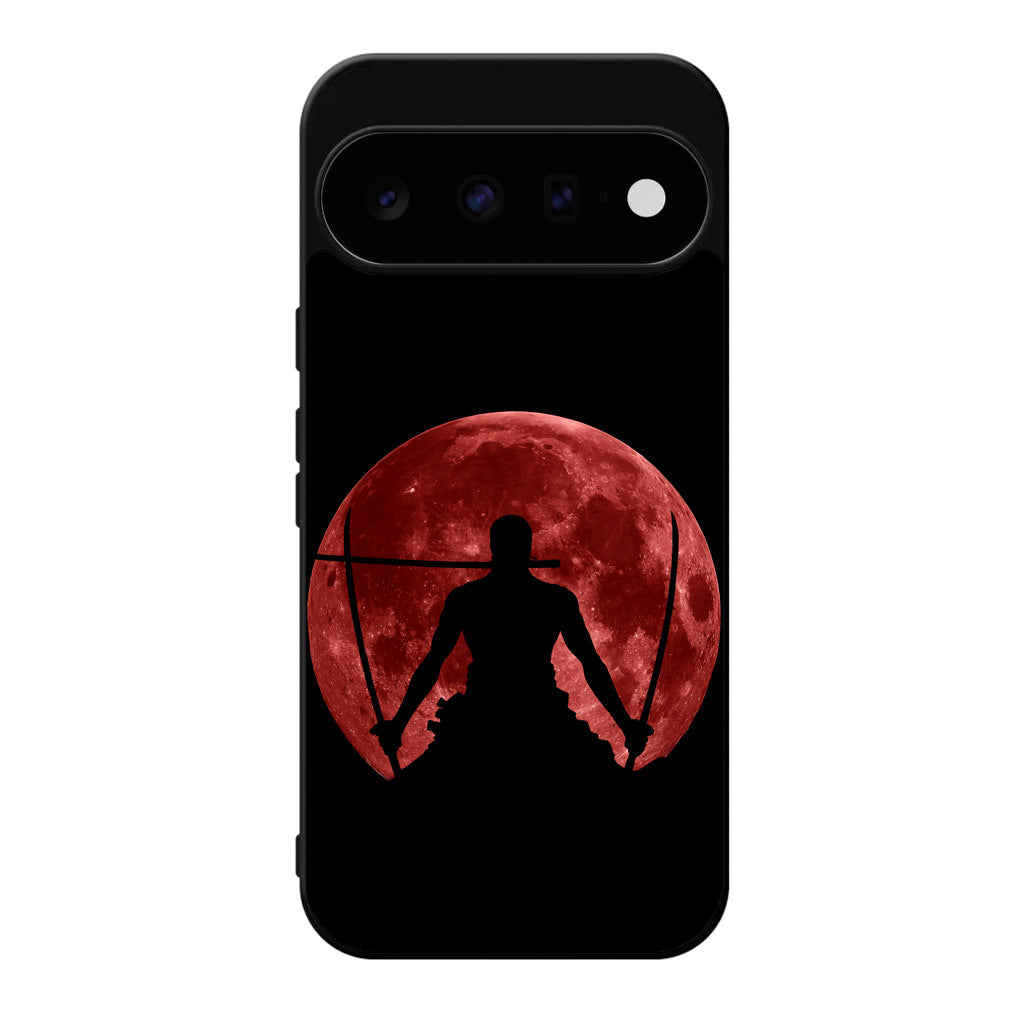 Silhouette Of Zoro In Santoryu Mode Google Pixel 11 Case