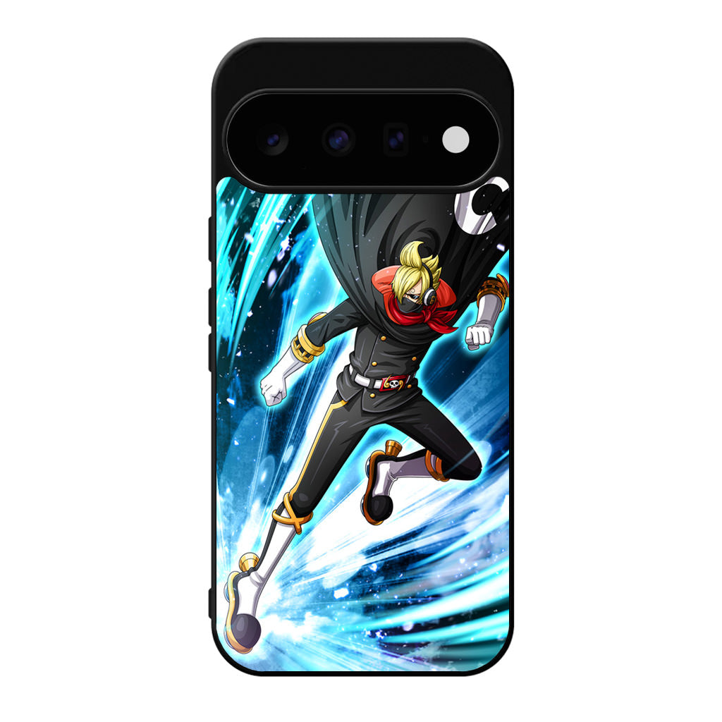 Stealth Black Vinsmoke Sanji Google Pixel 11 Case