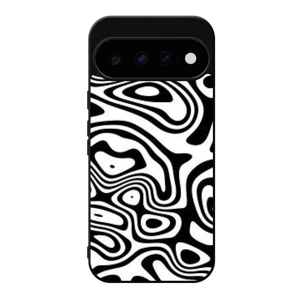 Abstract Black and White Background Google Pixel 11 Case