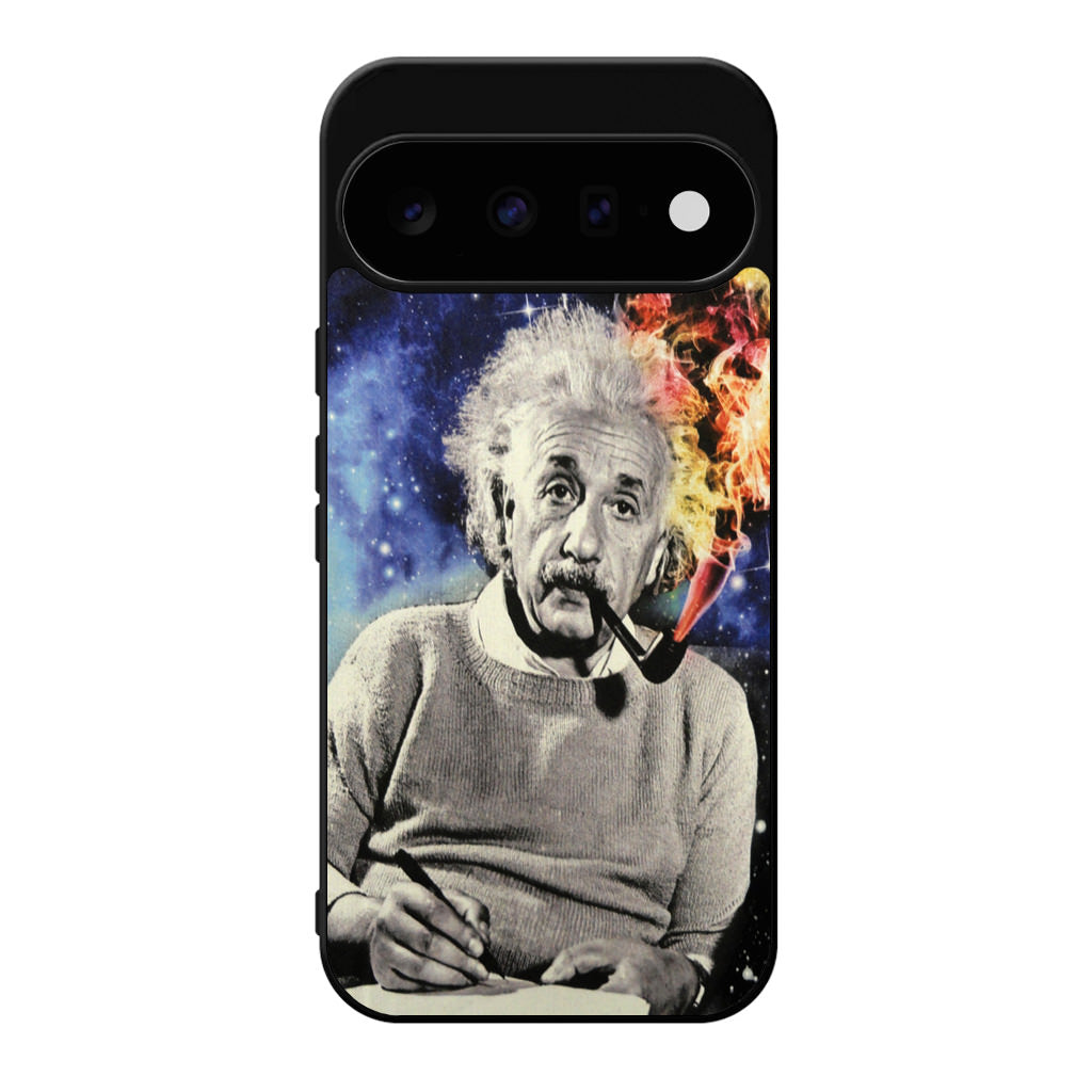 Albert Einstein Smoking Google Pixel 11 Case