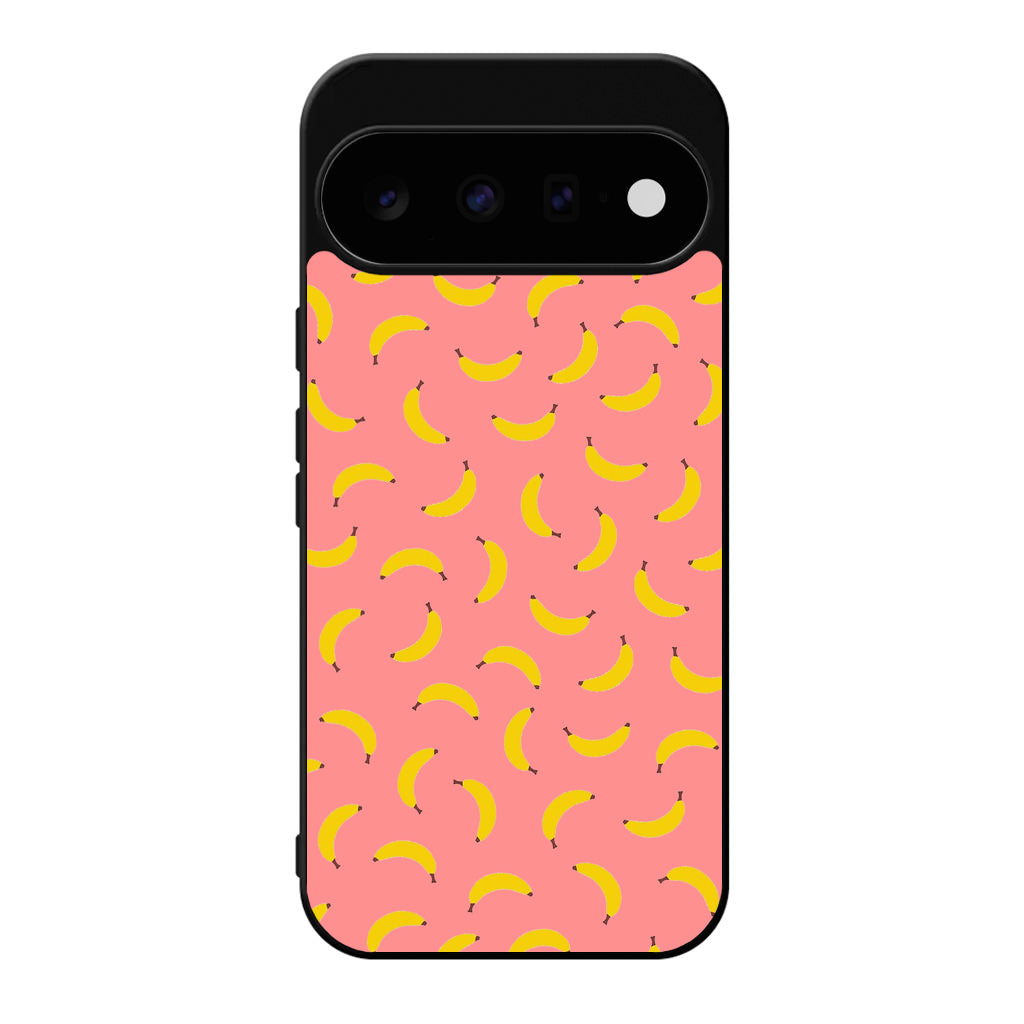 Bananas Fruit Pattern Pink Google Pixel 11 Case