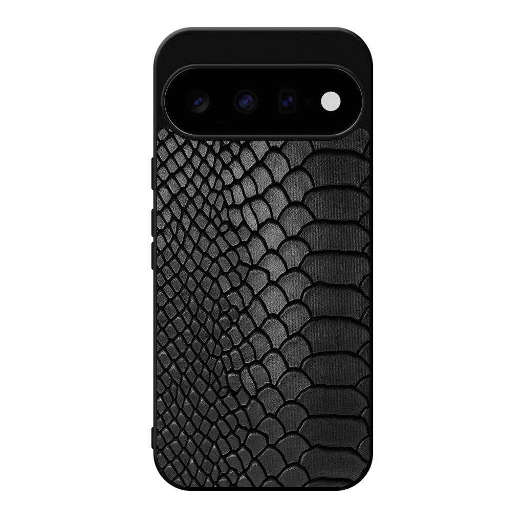 Black Snake Skin Texture Google Pixel 11 Case