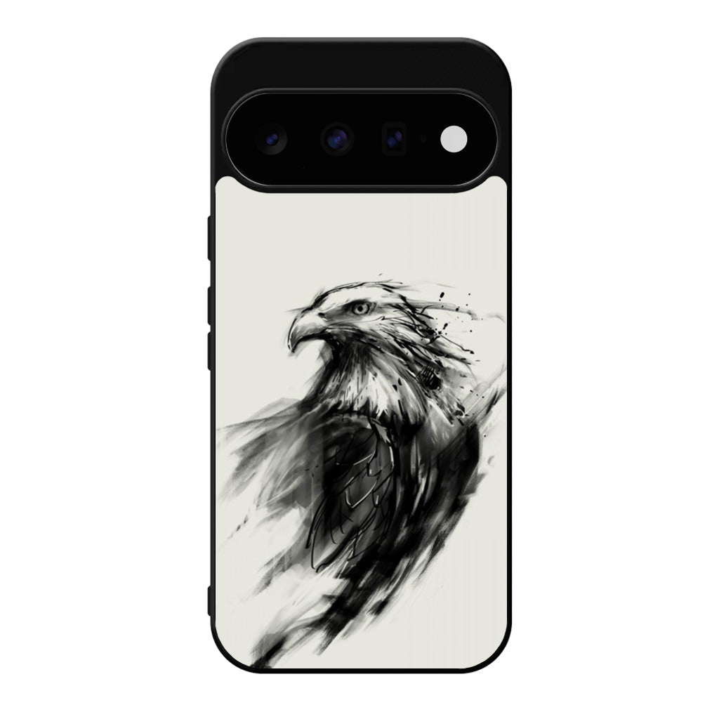 Eagle Art Black Ink Google Pixel 11 Case