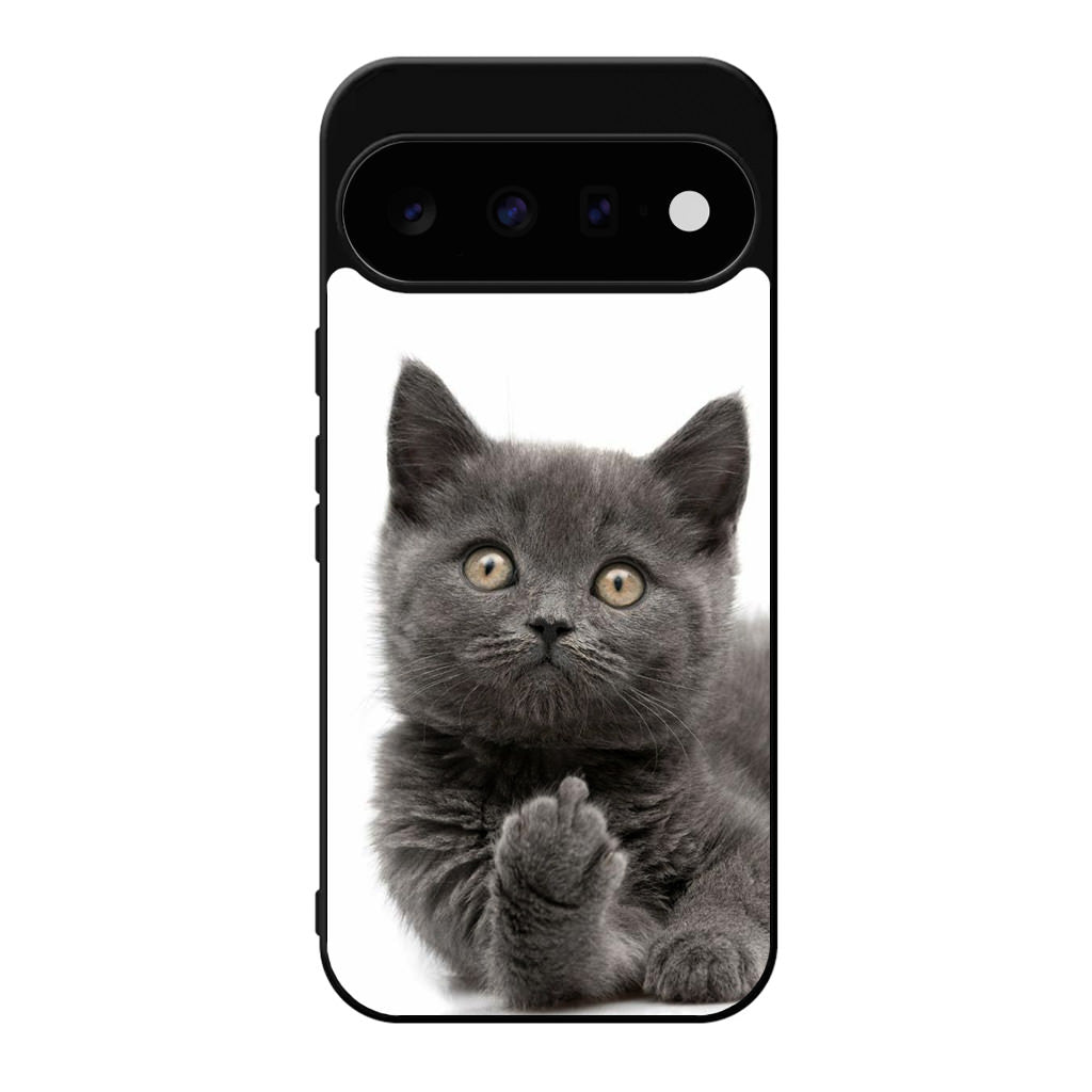 Finger British Shorthair Cat Google Pixel 11 Case