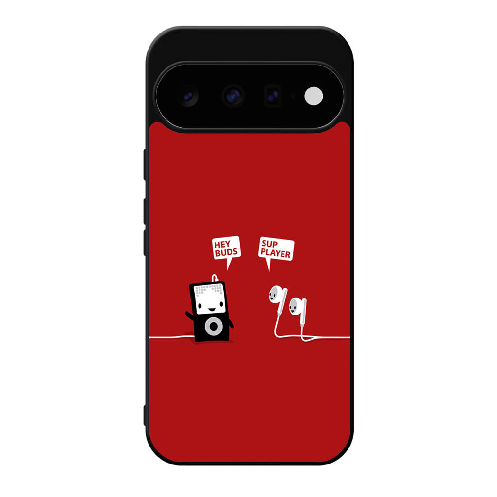 Funny Music Headphones Player Buds Google Pixel 11 Case
