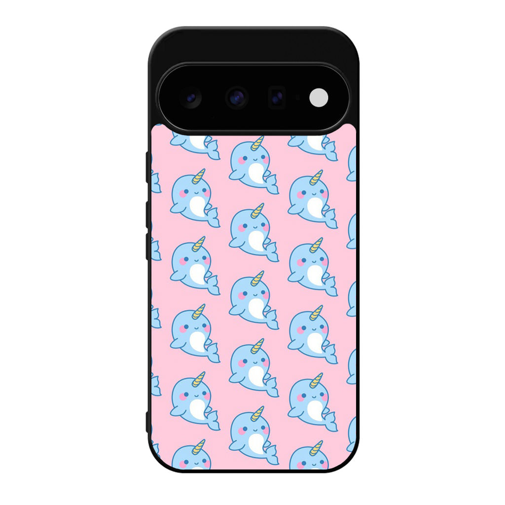 Horned Whales Pattern Google Pixel 11 Case