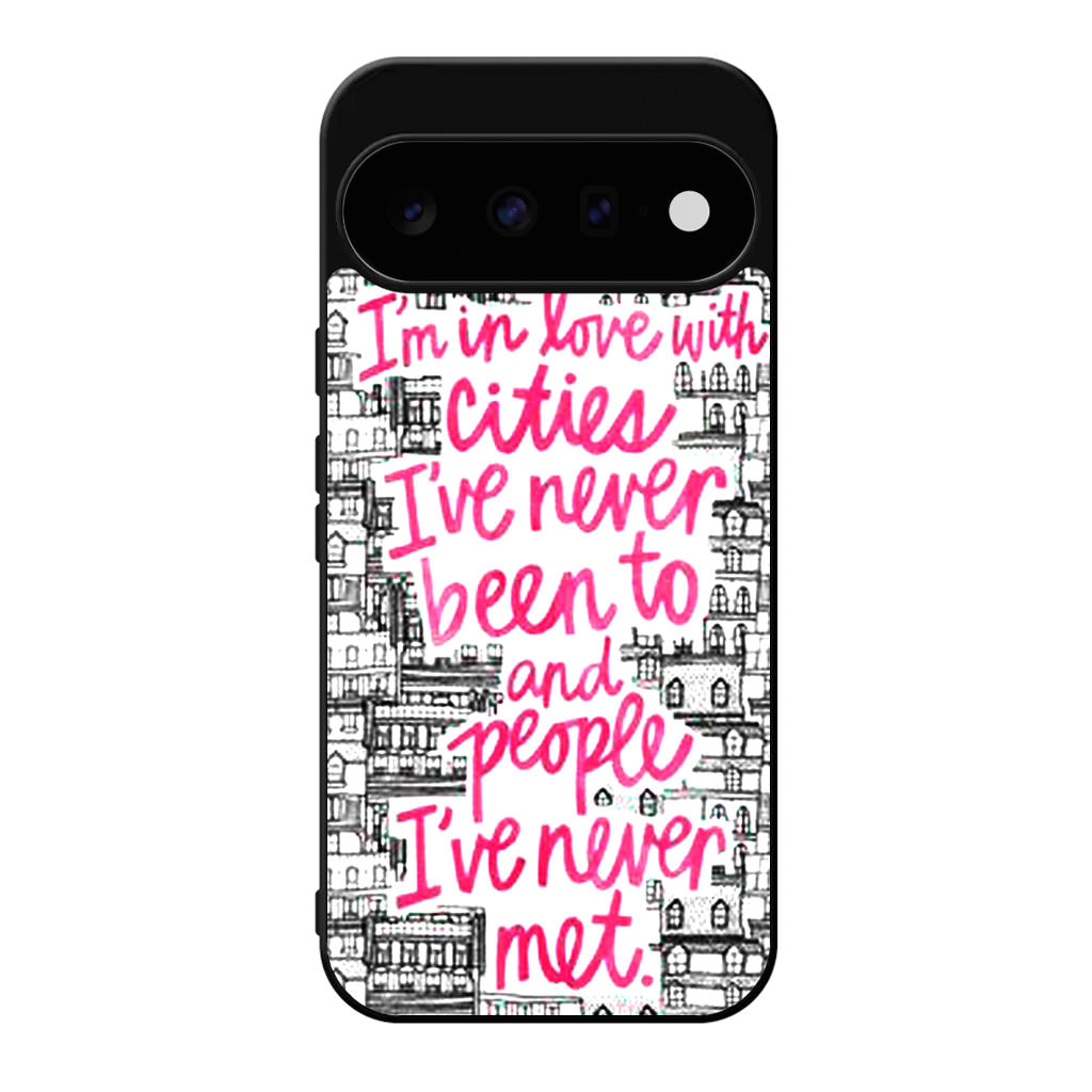 John Green Quotes I'm in Love With Cities Google Pixel 11 Case