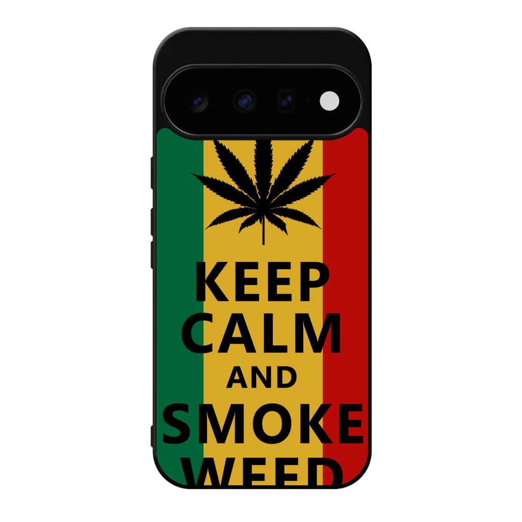 Keep Calm And Smoke Weed Google Pixel 11 Case