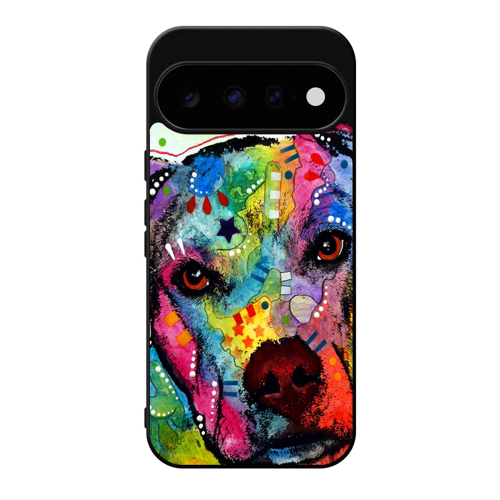 Pitbull Love Painting Google Pixel 11 Case