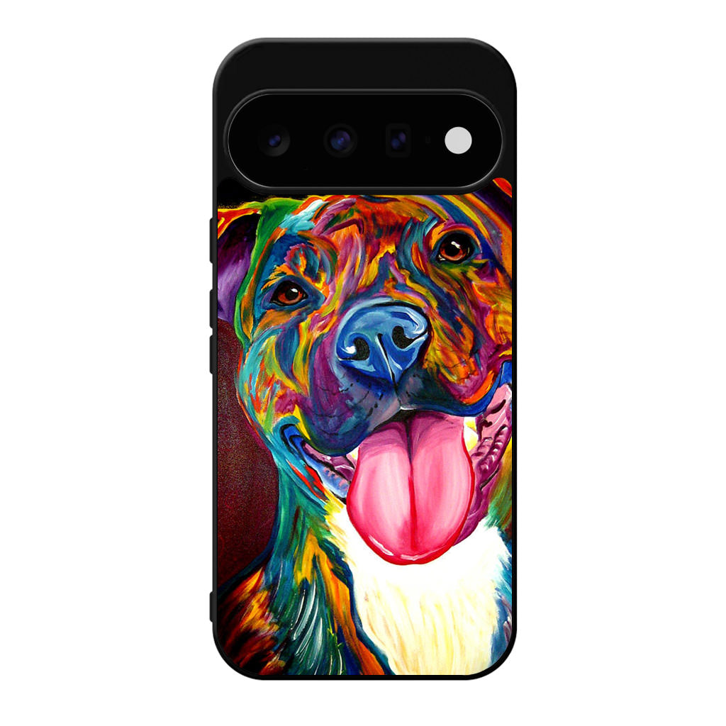 Pitbull Painting Art Google Pixel 11 Case