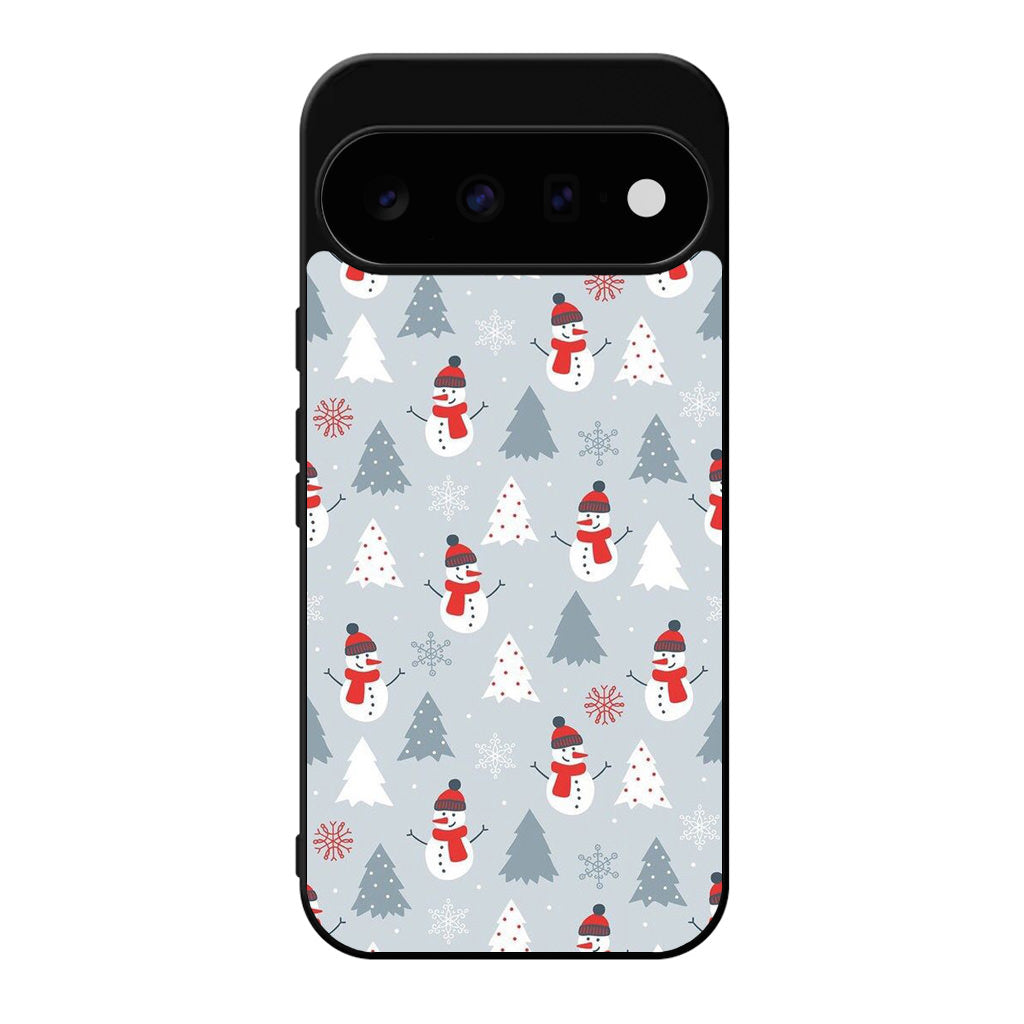 Snowmans Pattern Google Pixel 11 Case