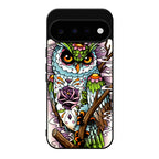 Sugar Skull Owl Tattoo Google Pixel 11 Case