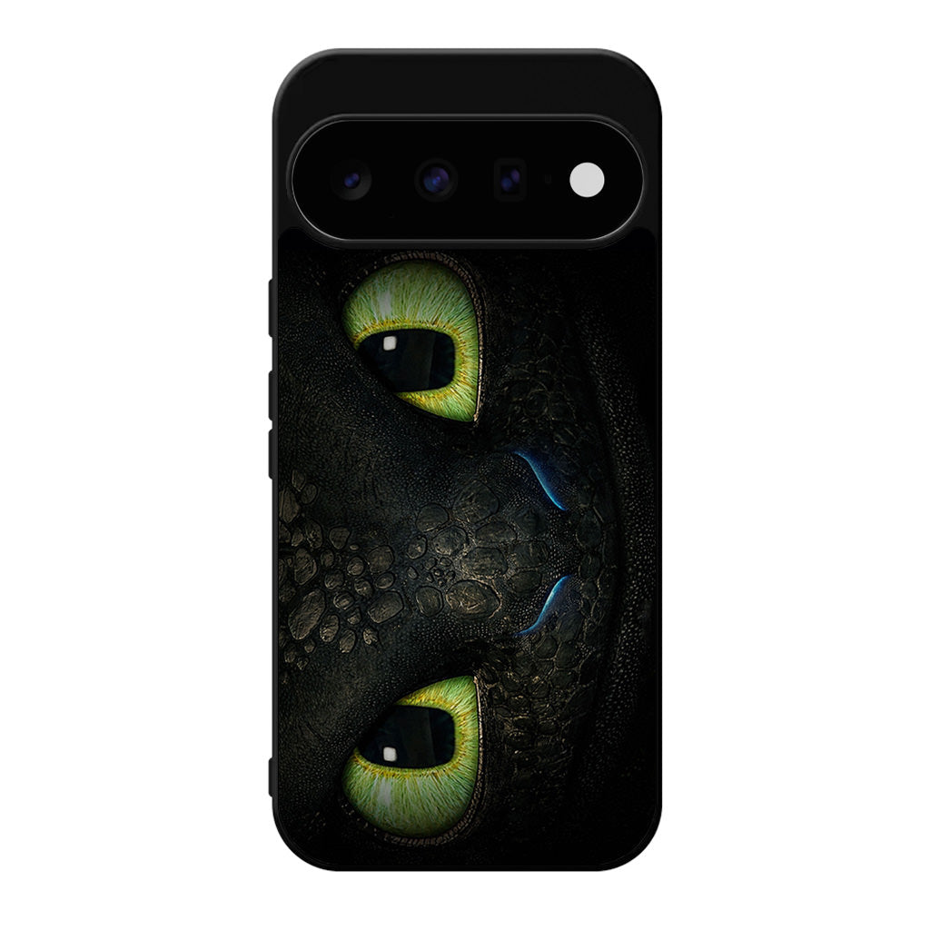 Toothless Dragon Eyes Close Up Google Pixel 11 Case