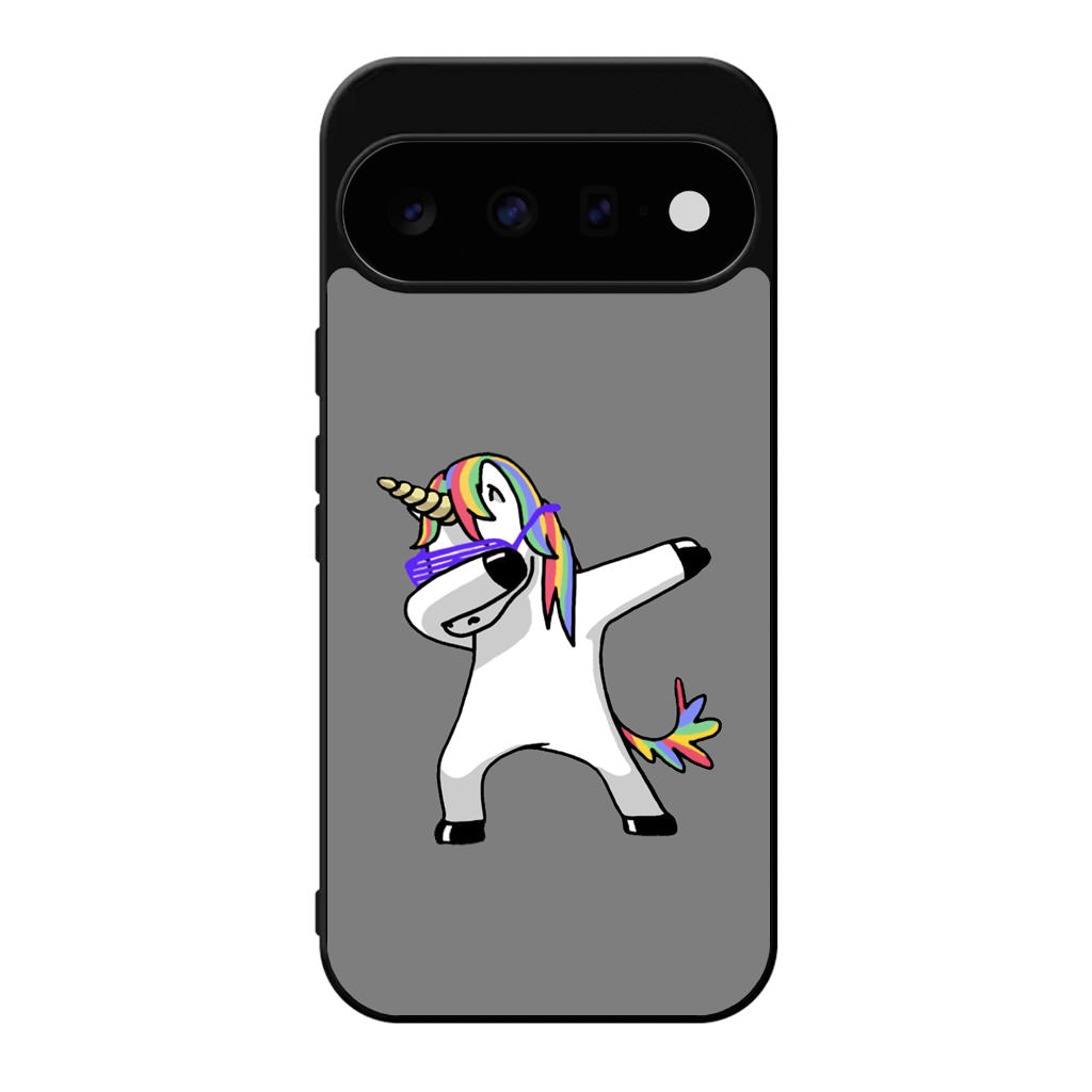 Unicorn Dabbing Grey Google Pixel 11 Case